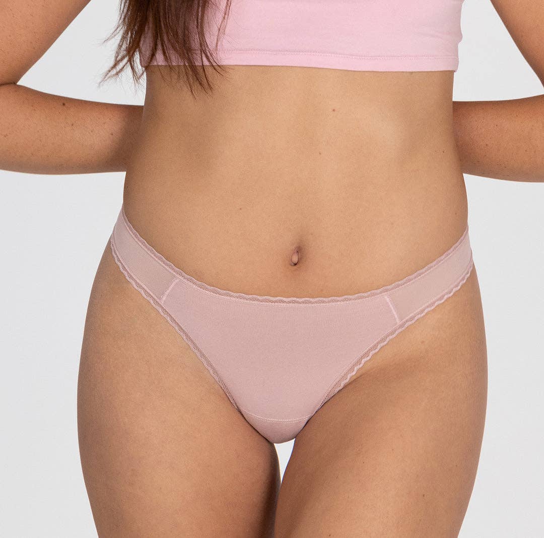 Organic Mid-Rise Thong