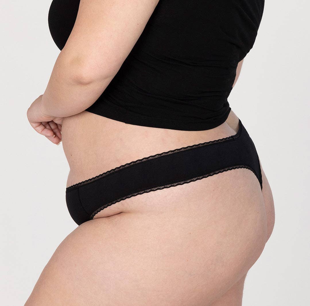 Organic Mid-Rise Thong