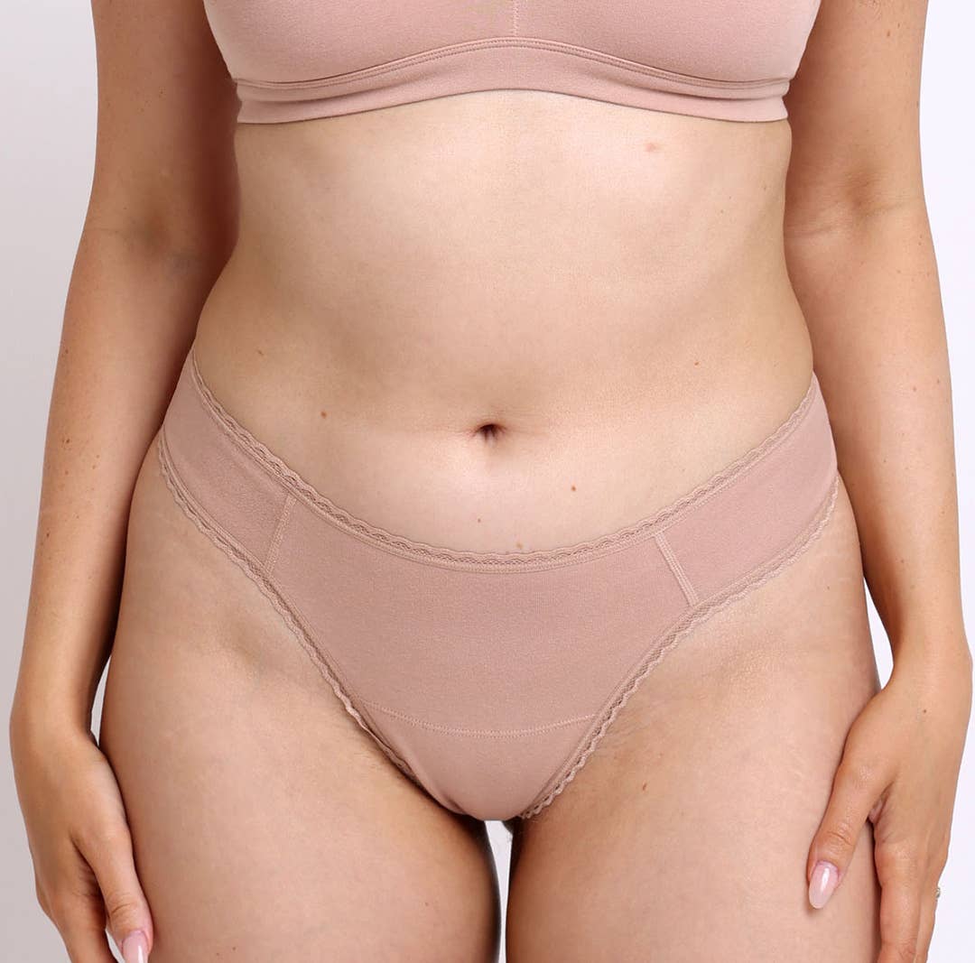 Organic Mid-Rise Thong
