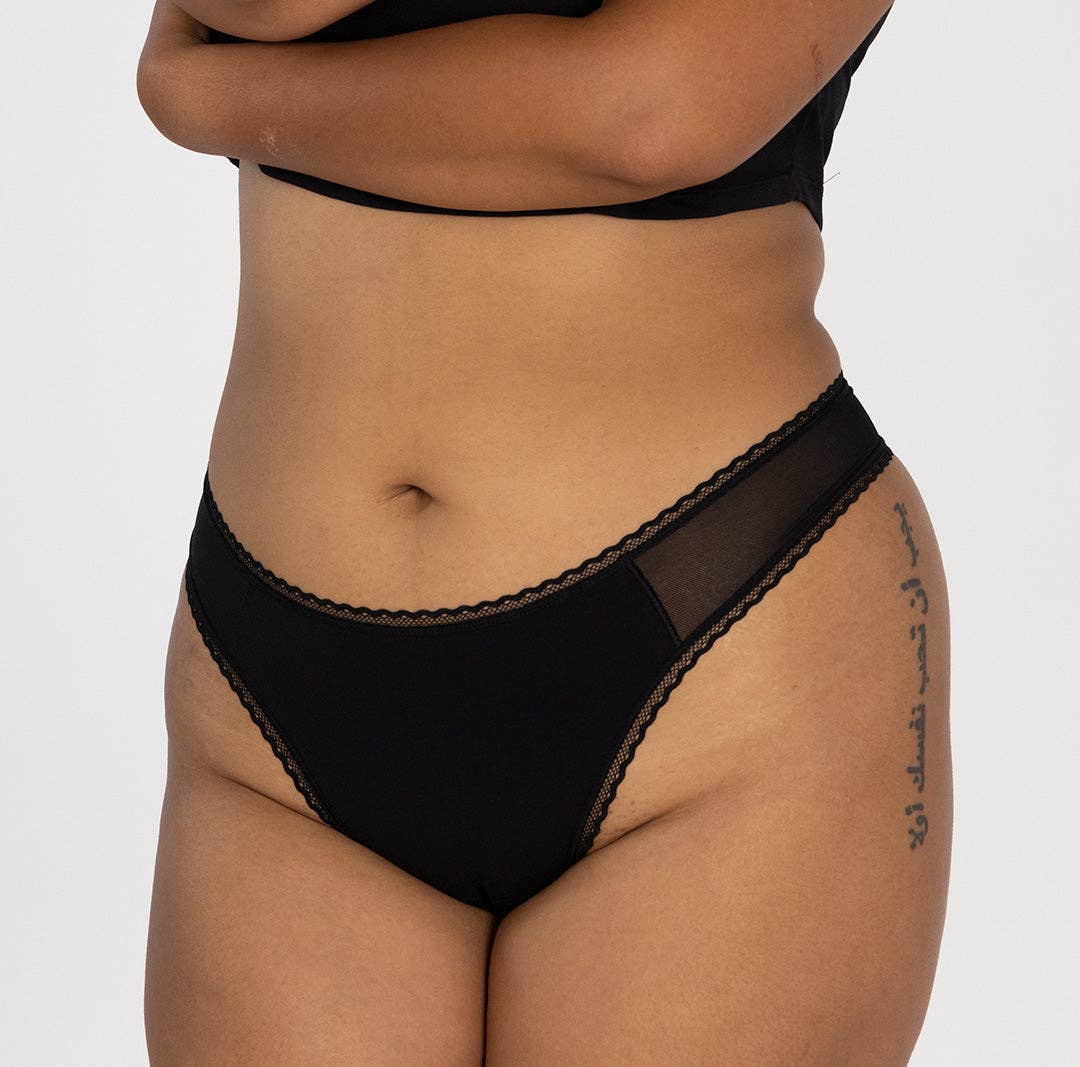 Organic Mid-Rise Thong