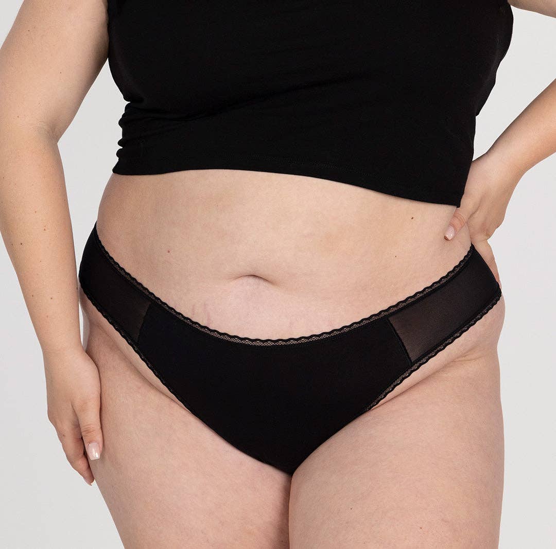 Organic Mid-Rise Thong