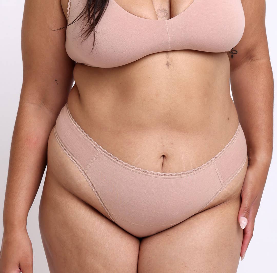 Organic Mid-Rise Thong