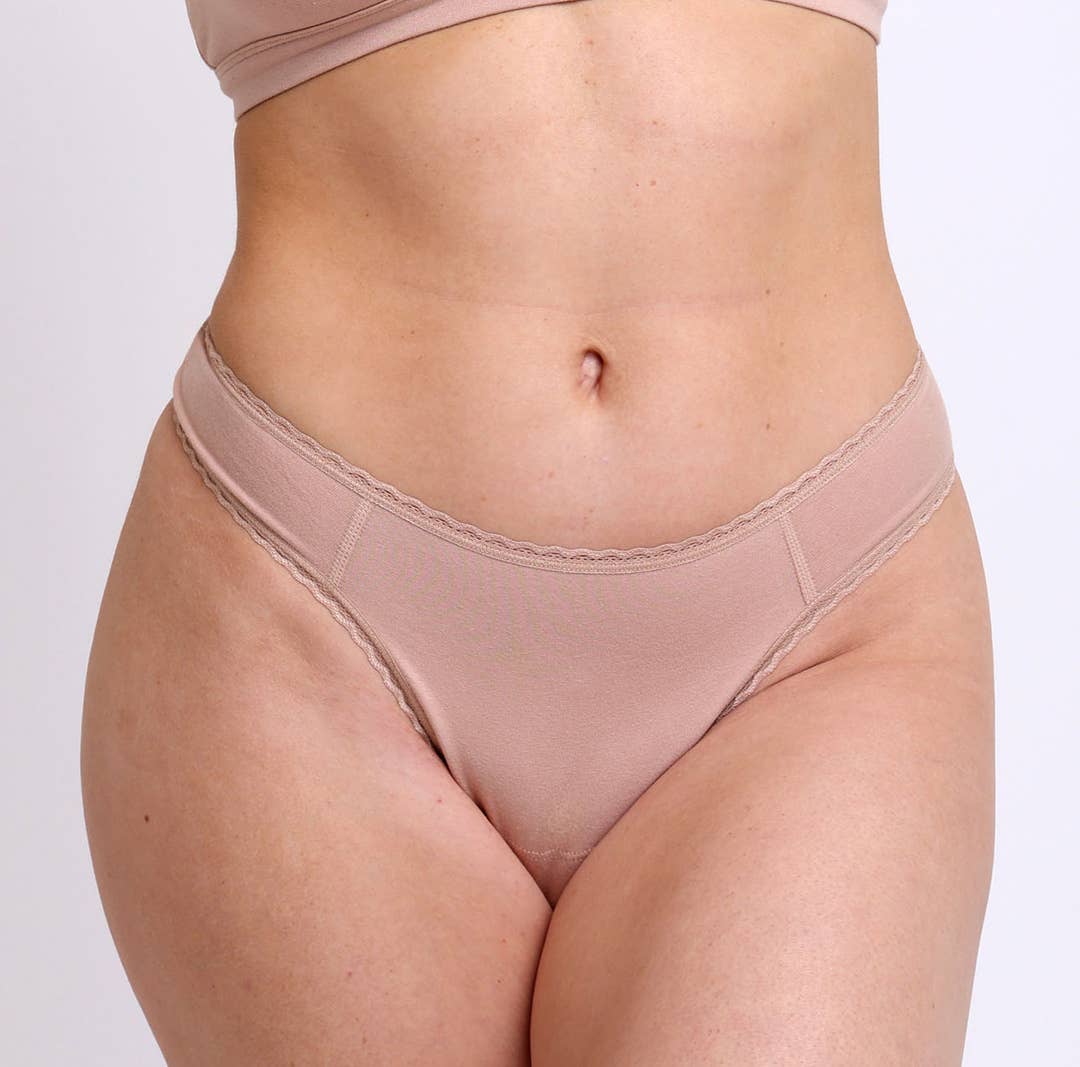 Organic Mid-Rise Thong