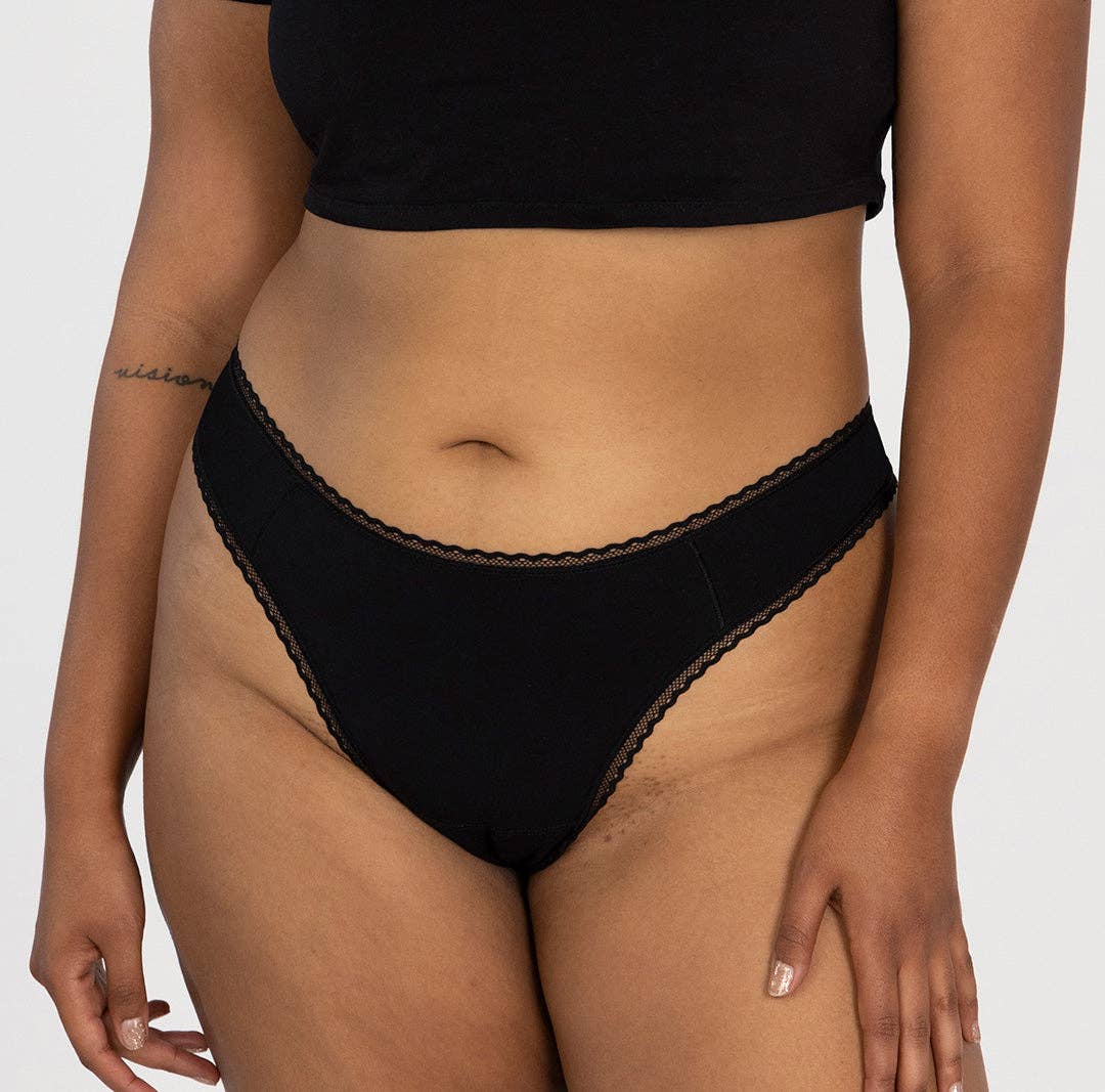Organic Mid-Rise Thong
