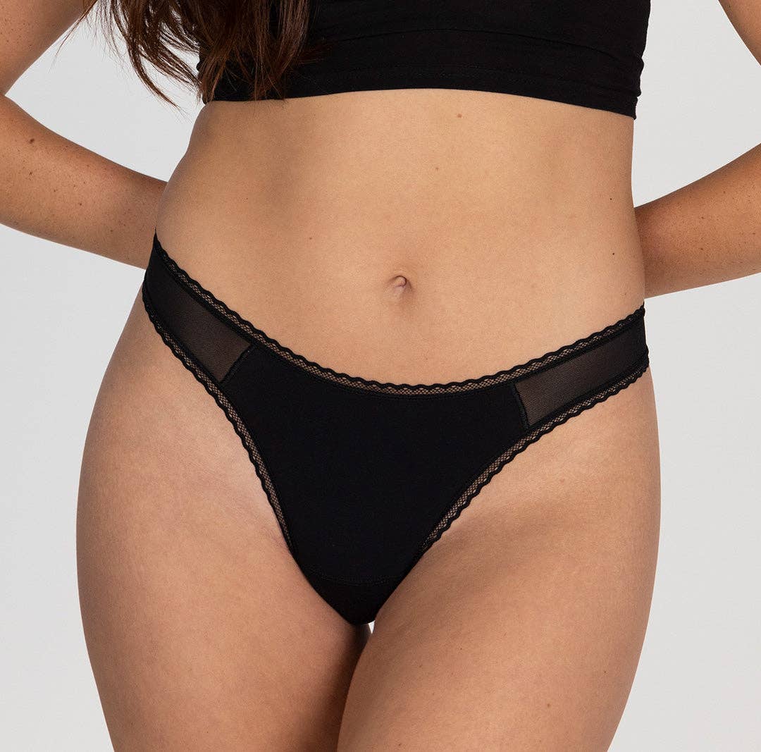 Organic Mid-Rise Thong