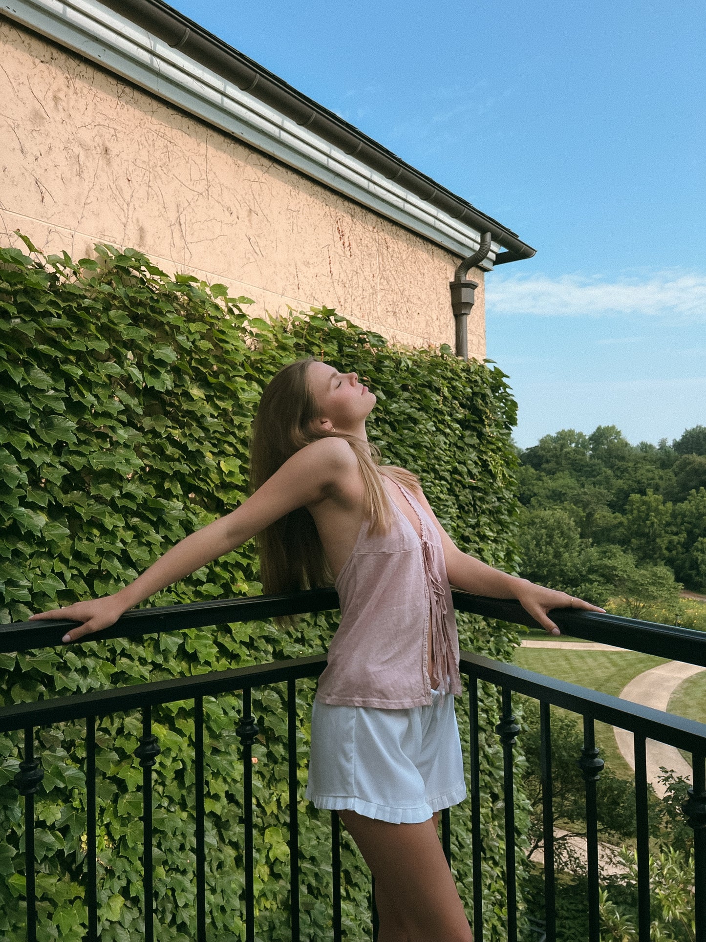 The Little Bow Top, Rose