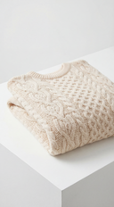 Classic Oversized Fisherman Sweater