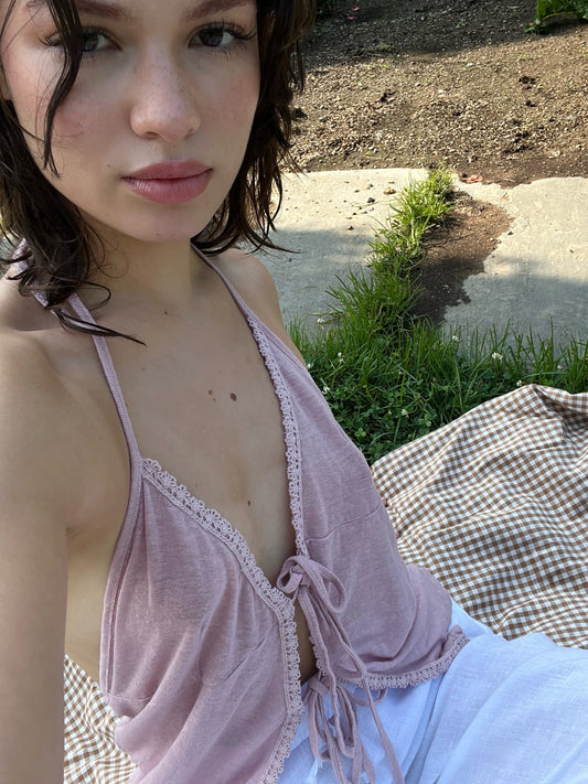 The Little Bow Top, Rose