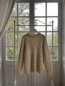 Oversized Fisherman Sweater, Cloud The Cloth