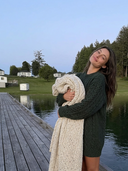 Lakeside Speckled Wool Throw The Cloth